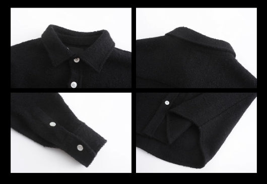 ENTRE-TEMPS WOOL SHIRT JACKET