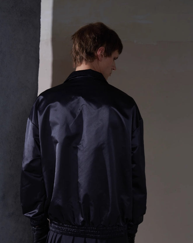 ENTRE-TEMPS NYLON-JACQUARD TRACK JACKET