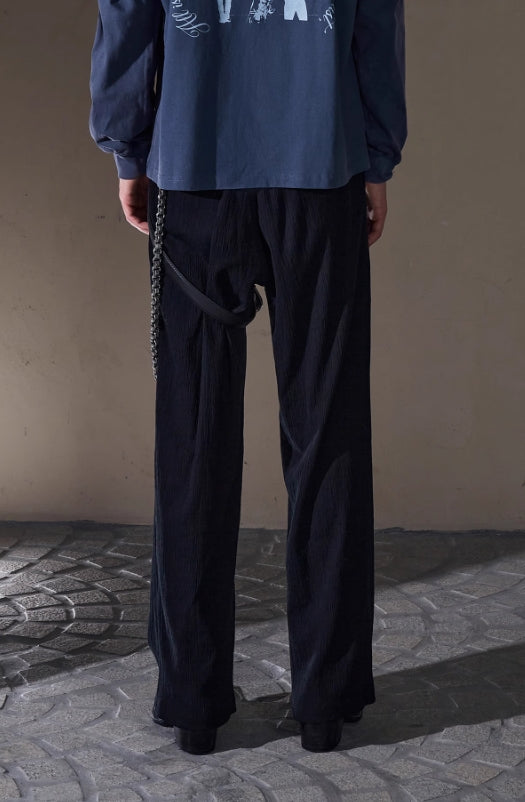 ENTRE-TEMPS PLEATED TROUSERS